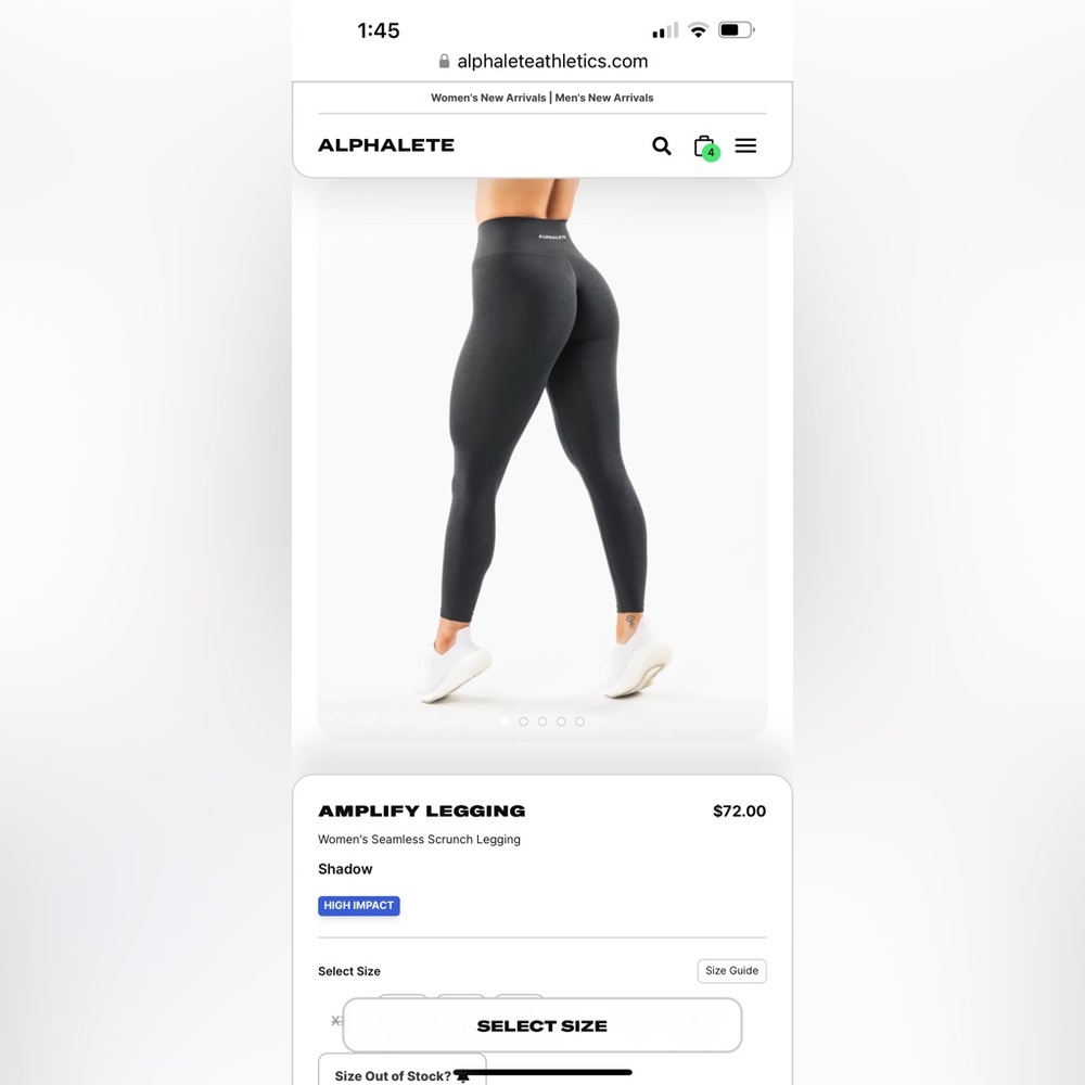 Alphalete amplify leggings